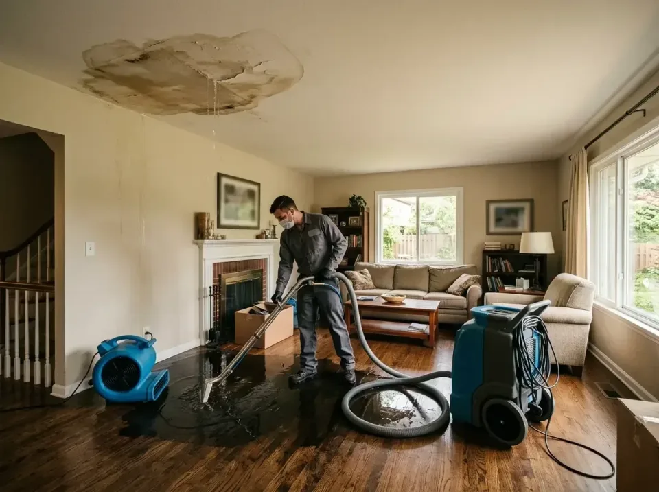attic-pipe-burst-ceiling-drip-008 — frequently asked questions, Water Damage Restoration & Carpet Care in Elkin, NC